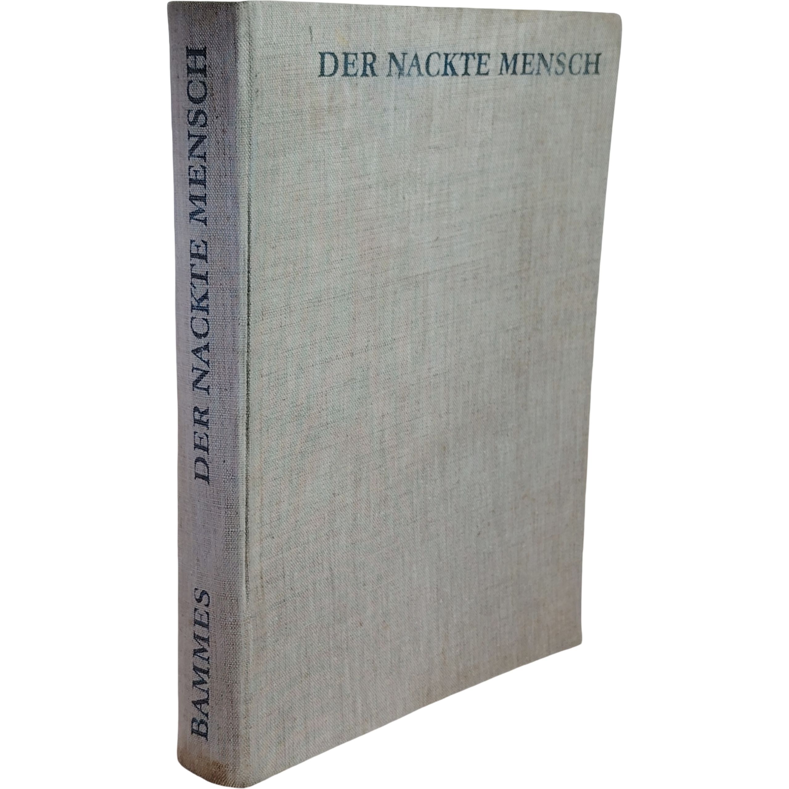 Der Nackte Mensch /Анатомия человека для художников Баммес Готфрид