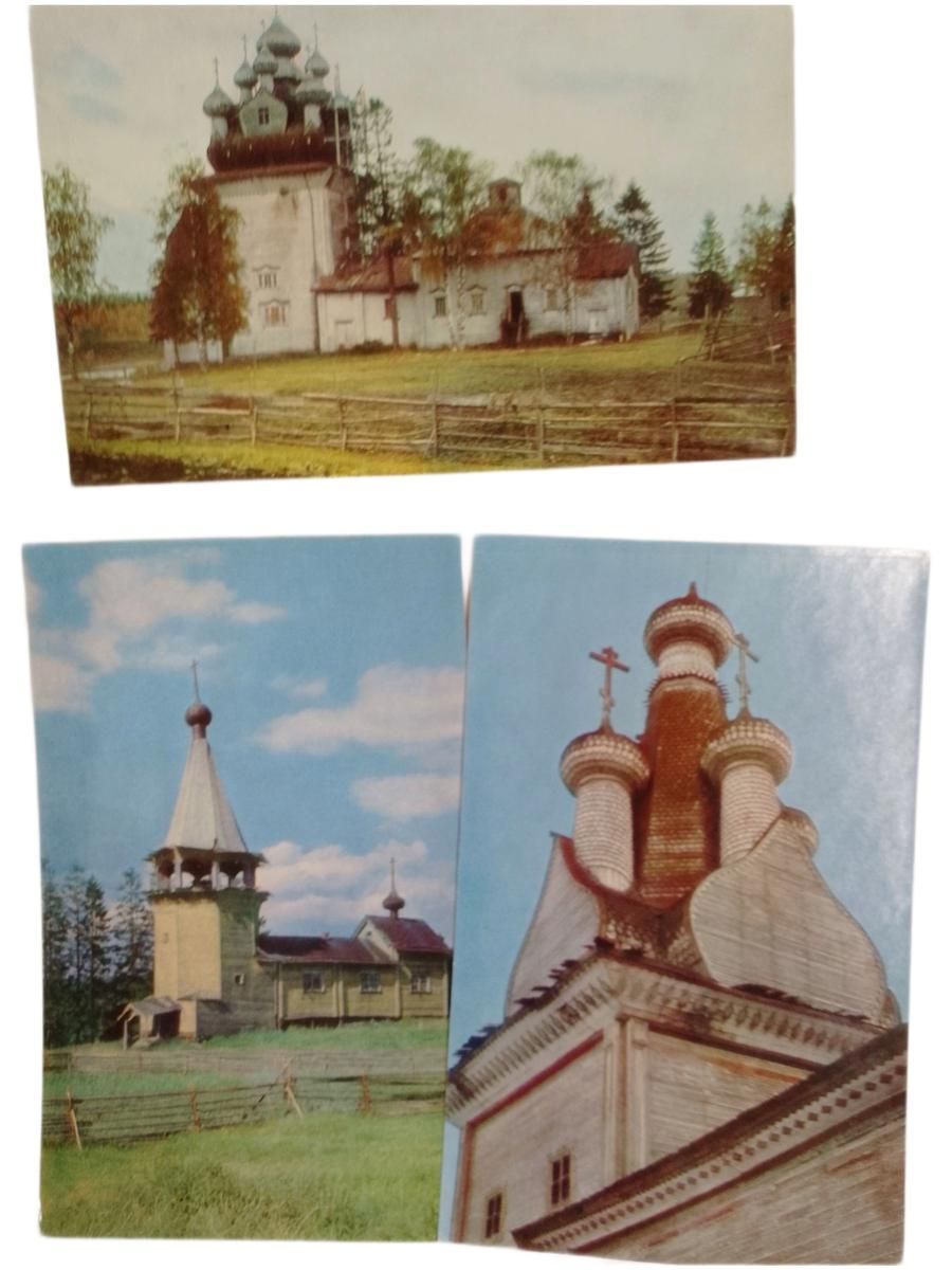 Зодчество Северного края / Architecture of the Russian North (набор из 16 открыток) — изображение 2